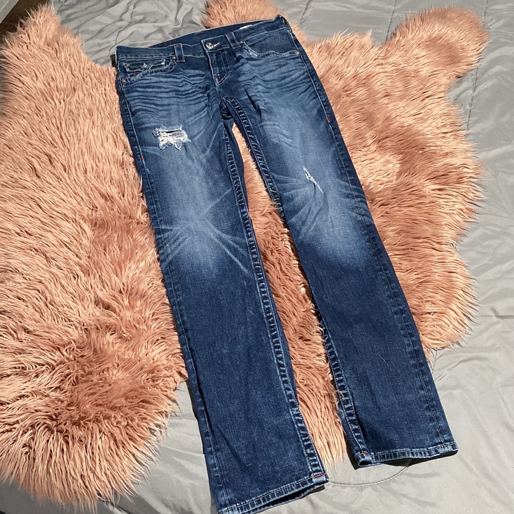 True Religion Jeans - Red Stitch